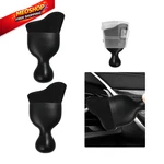 Ziciner 2 Car Detailing Brush, Curved Soft Bristles Auto Pcs, Black. Fixed Price $9.18.
