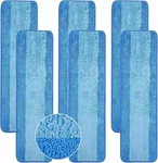 6 Pack Replacement Microfiber Cleaning Pads For Bona Mop 18 Inch Reusable Tools. Fixed Price $19.95.