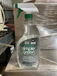 Pack Of 2 Crystal Simple Green Industrial Cleaner & Degreaser Spray Bottles. Fixed Price $25.00.