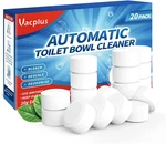 Vacplus Toilet Bowl Tablets 20 Pack, Automatic Cleaners With Bleach, Slo. Fixed Price $26.24.