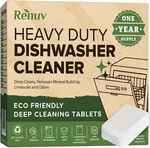 Renuv Heavy Duty Dishwasher Cleaner & Deodorizer Tablets, Descaler, Deep Cleani. Fixed Price $28.93.