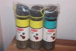 Rubbermaid 20OZ Chug Water Bottle Design Series 7R09 Finger Loop Sealed 3 Pk New. Fixed Price $74.97.
