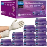 Inspire Stretch Vinyl Exam Gloves The Original Quality Disposable Latex Fre.... Fixed Price $95.07.