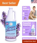 Carpet Miracle Cleaner 32OZ - Safe Pets & Kids, Heavy Duty Lavender Formula. Fixed Price $40.49.