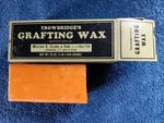 Trowbridges Grafting Wax Open Aprox 12 Oz Box Walter Clark & Son Orange Ct. Fixed Price $17.99.