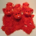 Ty Punkies Sizzles Red Hot Bear (nos) Pristine Clean Brand New, W/mint Tags. Fixed Price $19.99.