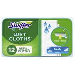 Swiffer Sweep + Mop, Wet Pads Refill, Floor Count (pack Of 1), White/green. Fixed Price $22.99.