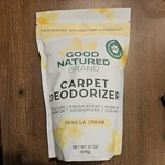 Good Natured Carpet Deodorizer Eliminator Powder 31OZ Vanilla Cream. Fixed Price $15.99.