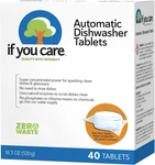 Dishwasher Tablets 40 Count - Powerful, Plant Based, Concentrated, Biodegradable. Fixed Price $15.34.