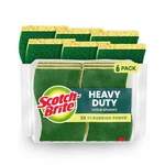Scotch-brite Heavy Duty Scrub Sponge, 6 Kitchen Sponges, Multicolor. Fixed Price $10.41.