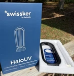 Swissker By Swissklip Halouv Frame And Bulb Only With Door Hanger Works Euc. Fixed Price $35.00.