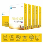 Hp Printer Paper All-in-one 22LB, 8.5X 11, Ream Case, 2,500 Sheets. Fixed Price $76.29.