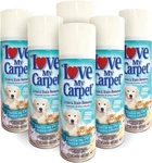 Love My Carpet Heavy Foam Cleaner Urine Stain & Odor Remover 6 Pack. Fixed Price $24.99.