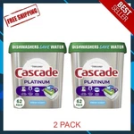 Pack Ascade Platinum Dishwasher Pods,action Pacs DETERGENT,62 Count. Fixed Price $34.86.