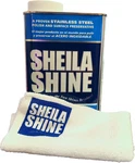 Sheila Shine 1 Quart Stainless Steel Cleaner And Polish W/microfiber Cloth -. Fixed Price $49.86.