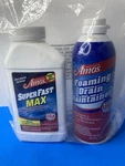 New Professor Amos Super Fast Max Concentrated Drain Opener 16OZ + Maintainer. Fixed Price $49.99.