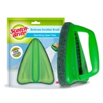 1X Scotch Brite Bathroom Brush Abrasive Scrubber Superior Tile Cleaning Green 3M. Fixed Price $10.99.