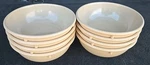 Pc Vintage Dallas Ware Beige Melamine Plastic Fruit Bowls Dessert 5" B-81. Fixed Price $10.19.
