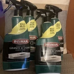 Weiman Disinfectant Granite & Stone Clean Shine Citrus Scent 16 Fl Oz X 4 New. Fixed Price $55.00.