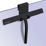 Silicone Rubber Blade & Hook Shower Window Squeegee 11" Inches, Black. Fixed Price $23.40.