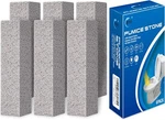 6 Pack Grey Pumice Stone Cleaning Sponge For Toilets Sinks And Grills. Fixed Price $14.49.