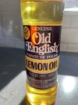 Old English Lemon Oil Furniture Polish Full 16 Oz Glass Bottle Vtg New Prop. Fixed Price $24.99.