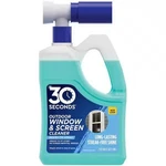 30 Seconds 64OZ Outdoor Ready To Spray Window & Screen Cleaner Streak-free Shine. Fixed Price $14.99.