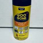 Goo Gone Clean Up Wipes Adhesive Remover, Disposable, Non-abrasive, 24 Count. Fixed Price $18.95.