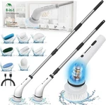 Lefree Electric Spin Scrubber, Cordless, 2 Speeds, Black, Plastic. Fixed Price $26.00.