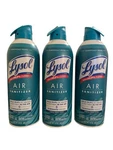 Lysol Air Sanitizer Simple Fresh Scent Eliminates Odors 10OZ New Pack Of 3. Fixed Price $19.99.