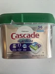 Cascade Platinum Actionpacs Fresh Scent Dishwasher Detergent 36 568G. Fixed Price $10.00.