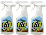Fit Organic Fruit And Vegetable Wash Spray Bottle White, Clear, 12 Fl Oz 3 Pack. Fixed Price $25.78.