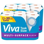 Viva Multi-surface Cloth Paper Towels, Choose-a-sheet Size, 12 Super Rolls, 8.... Fixed Price $32.51.