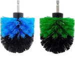 2-PACK Cone Drill Powered Brush Attachment For Cleaning Bathrooms, Kitchens, .... Fixed Price $15.56.