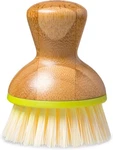 Full Circle Bubble Up Bamboo Dish Brush Family Safe, 1 Pack, Green. Fixed Price $13.70.