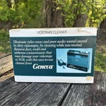 New Old Stock Geneva Vhs Video Tape Cleaner PF-740 1992 Cleaning System Kit. Fixed Price $394.95.