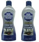 Bar Keepers Friend Cooktop Cleaner Stove & Polisher (2 Bottles Of 13 Oz). Fixed Price $24.99.
