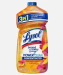 Lysol Power Multi-surface Cleaner, 2X Concentrated Pour, Mango & Hibiscus. Fixed Price $20.99.