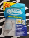 Splash Foaming Advanced Cleaner 350G 12.35OZ Toilet Bowl Cleaning Powder 02/2027. Fixed Price $19.79.