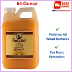 Howard Feed-n-wax Wood Polish And Conditioner, 64-OZ For Antiques, Dining Tables. Fixed Price $56.42.