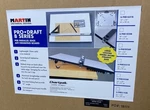 Open Box Martin Design Pro-draft 20X26 U-PEB2026B Drafting Board, Adjustable. Fixed Price $85.00.