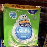 Scrubbing Bubbles Foaming Bathroom Cleaner, Rainshower (25 Oz., 4 Pk.). Fixed Price $29.50.
