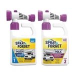 Spray & Forget Rv Camper Wash And Wax Combo, Includes 1 Quart. Fixed Price $56.19.
