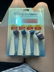 Sonic Scrubber Power Cleaner (bathroom) Interchangeable Brush Heads Pack. New. Fixed Price $5.50.