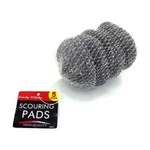 Steel Scouring Scrubs Pack Of 5. Fixed Price $9.99.