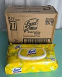 Lot Of (6) 80CT Flat Packs Lysol Lemon & Lime Blossom Scent Disinfecting Wipes. Fixed Price $19.99.