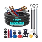 Cheemuii 12 Ft Semi Truck Air Line Kit With Gladhand Holder Springs - Red.... Fixed Price $106.25.