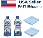 2 Pack - Bar Keepers Friend Cooktop And Stove Cleaner 13OZ & Microfiber Rag. Fixed Price $13.99.