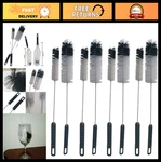 Bottle Cleaning Brush Set - Flexible Long Handle For Narrow Neck & Skinny Spaces. Fixed Price $50.99.