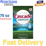 Cascade Complete Powder Dishwasher Detergent, Fresh Scent 75 Oz White(pack Of 1). Fixed Price $12.89.